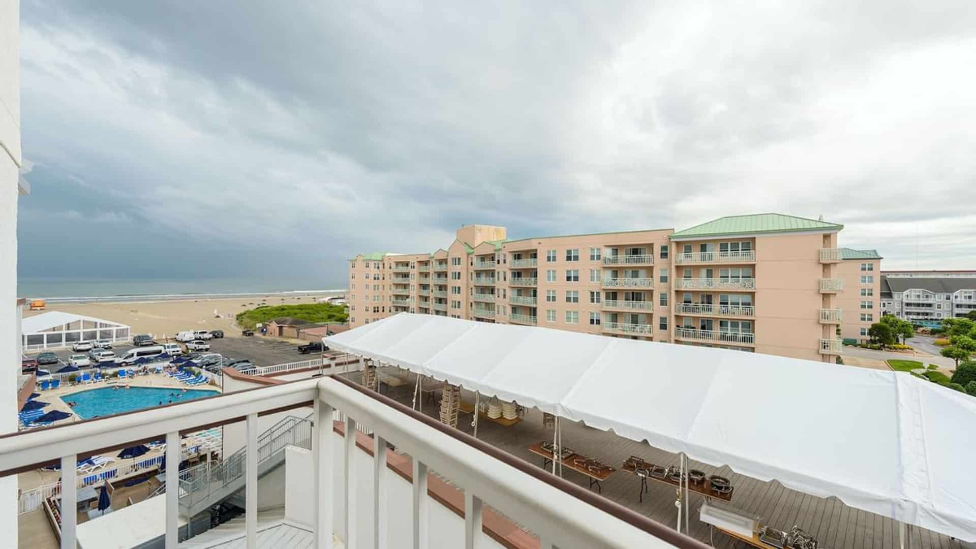 Signature king suite balcony view