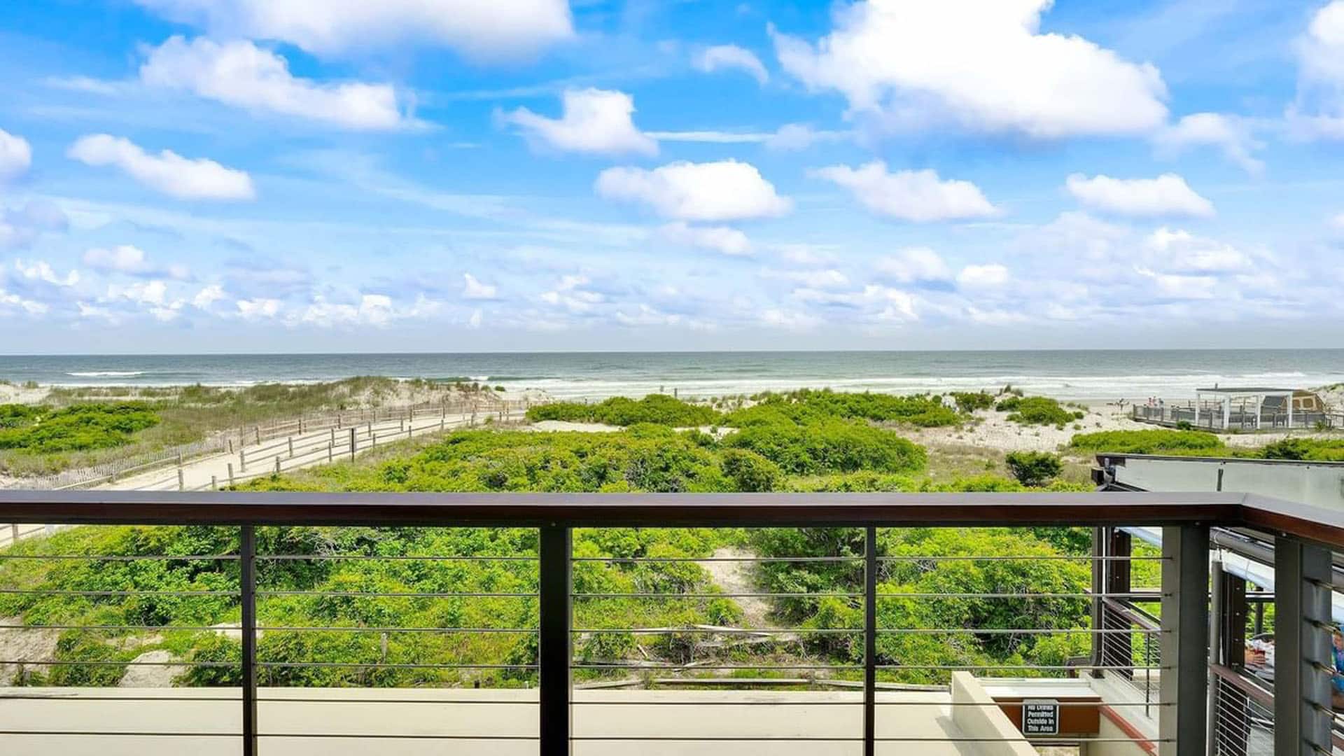 ICONA Windrift oceanfront two bedroom suite balcony view