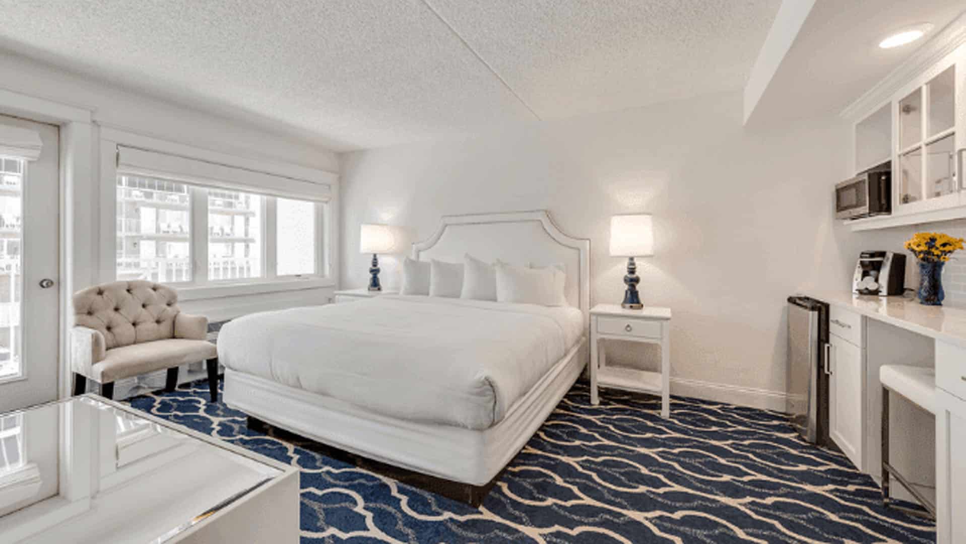 ICONA Cape May premium king ADA hotel room