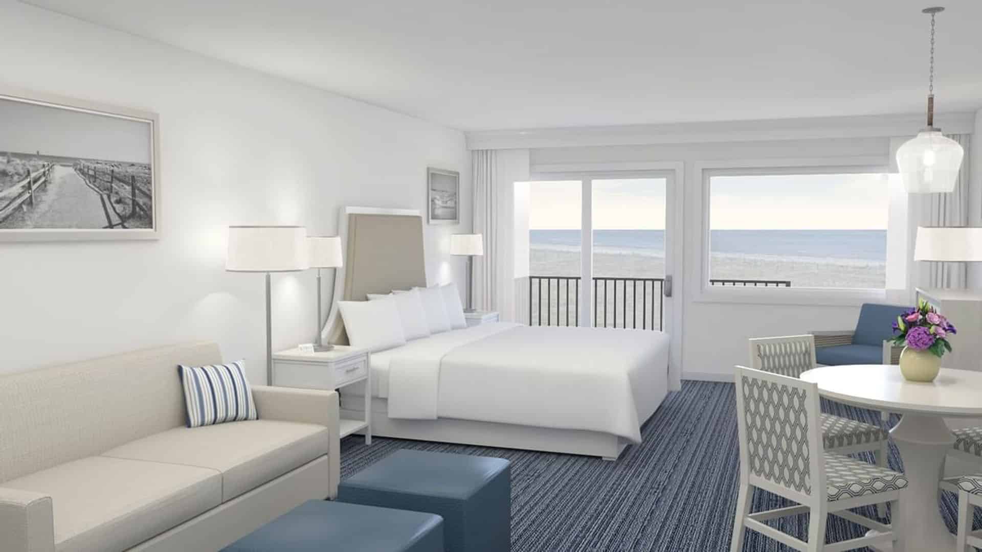 ICONA Windrift oceanfront studio hotel room